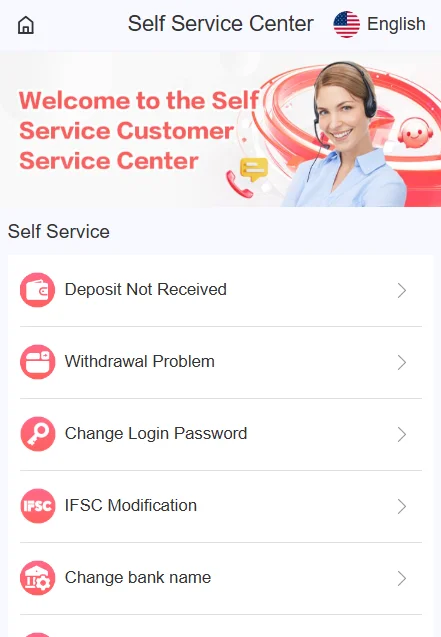 Select your query type from the given options